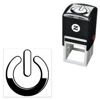 Zer0's Power Zelfinking Rubber Stamp Zelfinktende Stempel