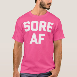 Zere Af Grappige Workout Cool Fitness Gewichtheffe T-shirt