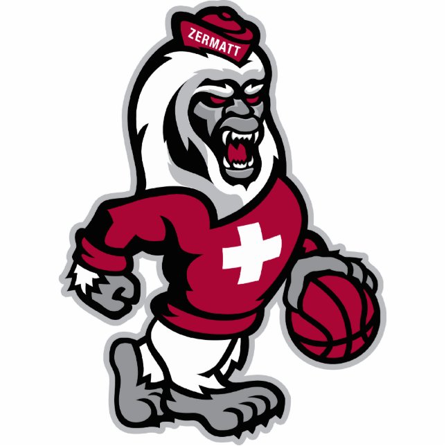 Zermatt Abominables Fotobeeldje Ornament (Voorkant)