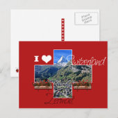 Zermatt - Briefkaart (Voorkant / Achterkant)