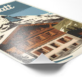 Zermatt  foto afdruk (Hoek)