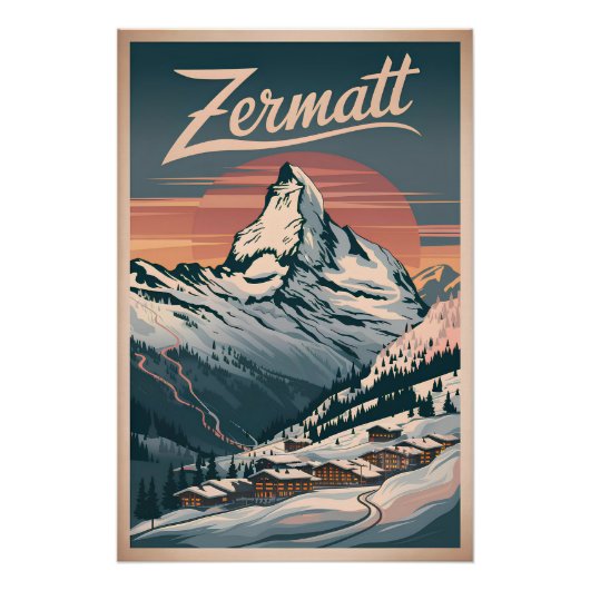 Zermatt perfect poster (Voorkant)