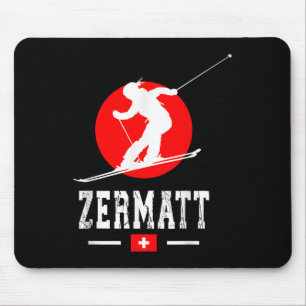 Zermatt Skigebied Alpen Zwitserse Bergen Zwitserla Muismat