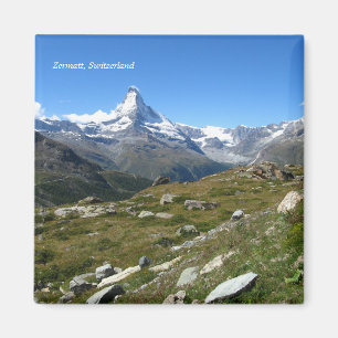 Zermatt Swiss Alps Matterhorn uitzicht Magneet
