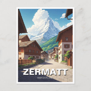 Zermatt Switzerland Matterhorn Briefkaart