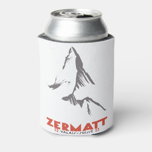 Zermatt, Valais, Zwitserland Blikjeskoeler (Blikje Achterkant)