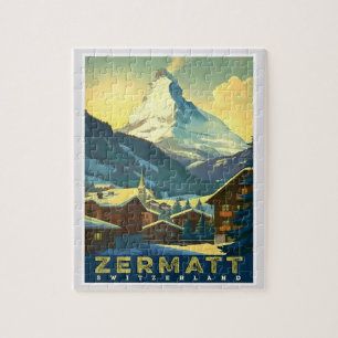 Zermatt - Verover de majestueuze Matterhorn Legpuzzel