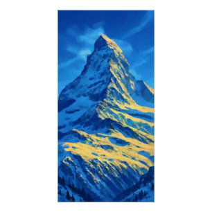 Zermatt Vintage Travel Perfect Poster