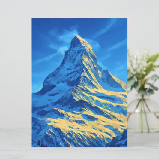 Zermatt Vintage Travel Programma (Staand voorkant)