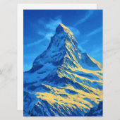 Zermatt Vintage Travel Programma (Voorkant / Achterkant)