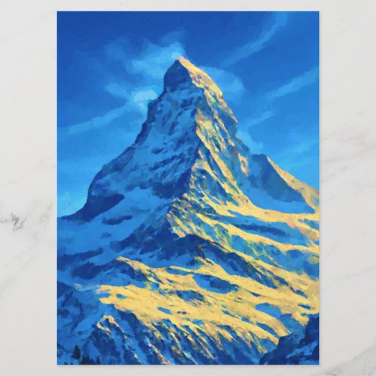 Zermatt Vintage Travel Programma (Voorkant)