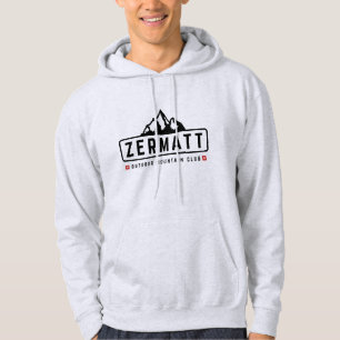 Zermatt Zwitserland Buitensporten Hoodie