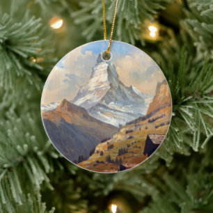  Zermatt Zwitserland Matterhorn Travel Keramisch Ornament