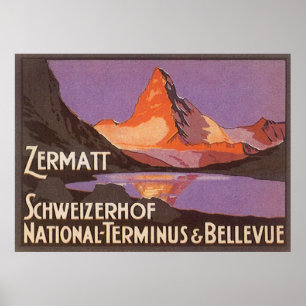 Zermatt Zwitserland Poster