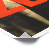 Zermatt, Zwitserland,Ski Poster (Hoek)