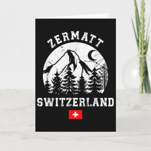 Zermatt Zwitserland Skigebied Alpen Alpineskiën Kaart