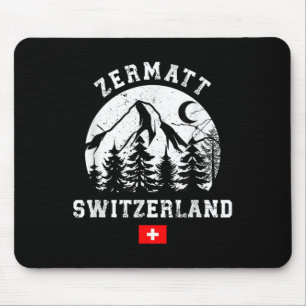 Zermatt Zwitserland Skigebied Alpen Alpineskiën Muismat