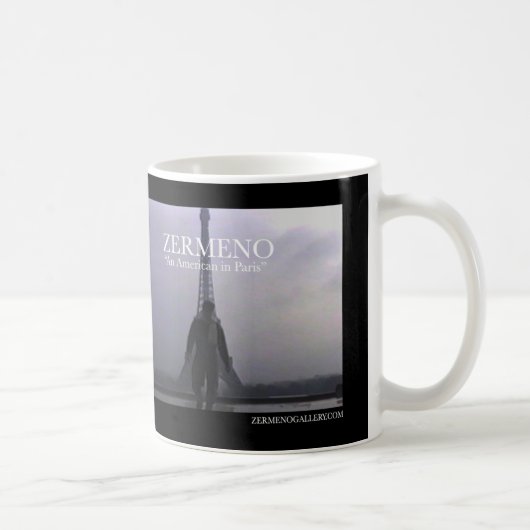Zermeno "un Américain tasse de café à Paris" (Droite)