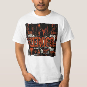 ZERO69 Stedelijke Chaos – Rebellenwaarschuwing T-shirt