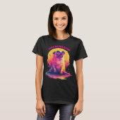 Zero Barks Given | T-Shirt Funny Retro Pug (Devant entier)
