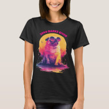 Zero Blaren Gegeven | Grappig Retro Pug T-Shirt