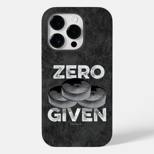 Zéro Canards Donné (Hockey) Coque-Mate coque iphon (Verso)