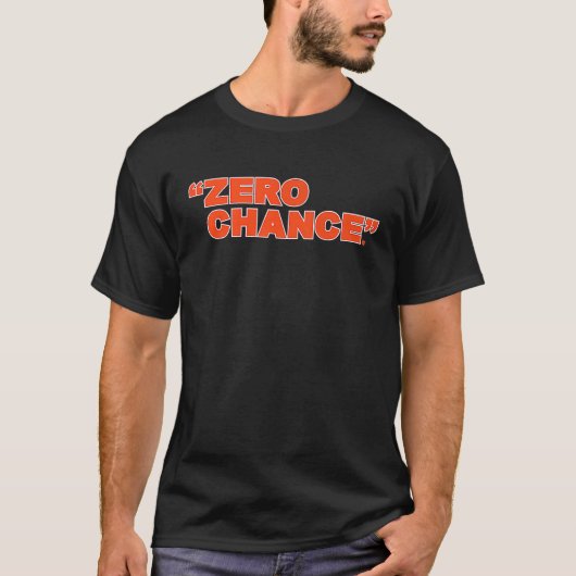 Zero Chance Cincinnati Football T-shirt (Voorkant)