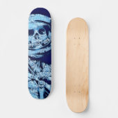 Zero Dead Man Element Custom Chrome Pro Park Board Skateboard (Voorkant)