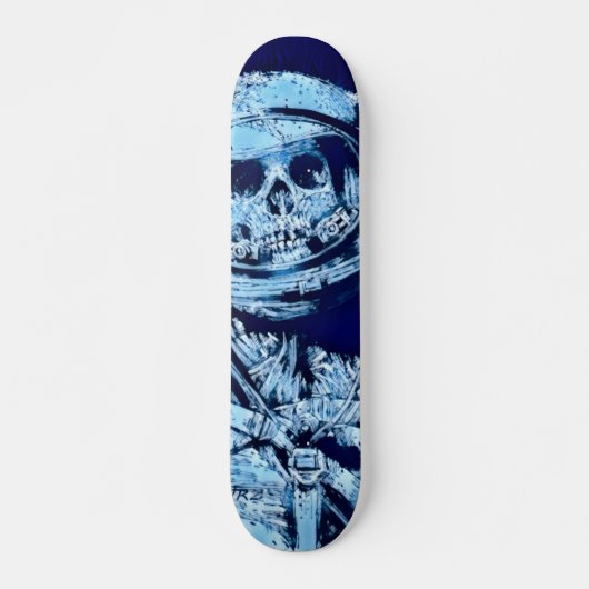 Zero Dead Man Element Custom Chrome Pro Park Board Skateboard (Voorkant)