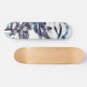 Zero Dead Man Element Custom Chrome Pro Park Board Skateboard (Horizontaal)