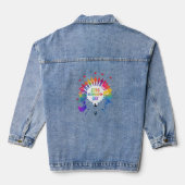 Zero Discrimination Day  Denim Jacket (Achterkant)
