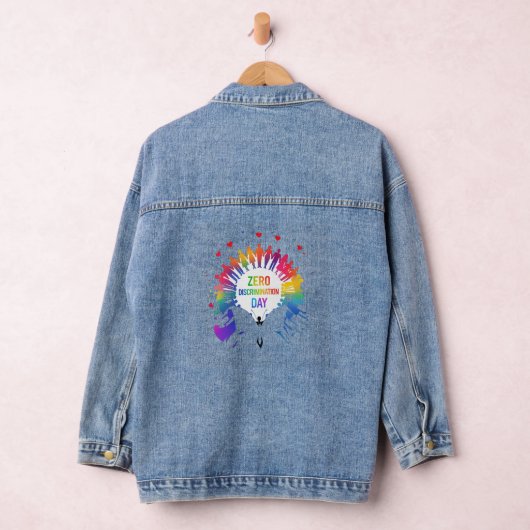 Zero Discrimination Day Denim Jacket (Hangar)