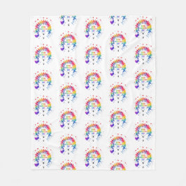 Zero Discrimination Day  Fleece Deken