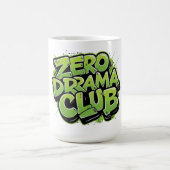 Zero Drama Club Mok - Grappig Gen Z Sarcastisch (Center)