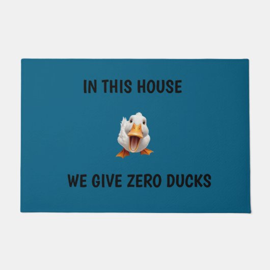 ZERO DUCKS DEURMAT (Voorkant)