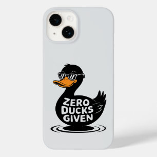 Zero Ducks Gezien - Grappig Cool Duck Design Case-Mate iPhone 14 Hoesje