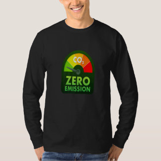 Zero Emissies Eigenaar Elektrische Auto Rijd De T-shirt