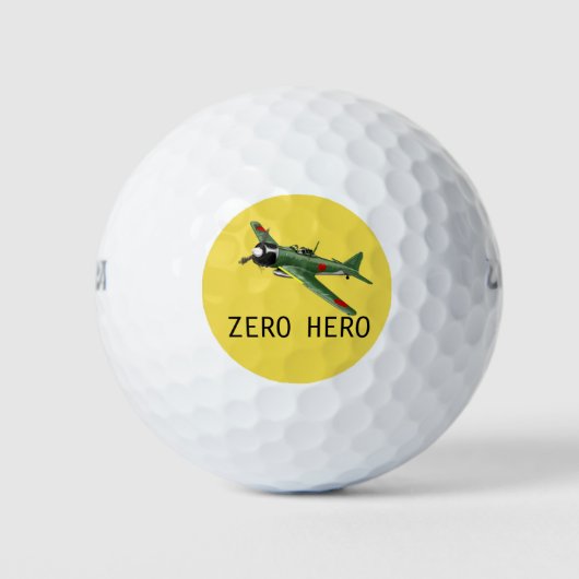Zero Fighter Golf Bal. Golfballen (Voorkant)