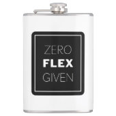 Zero Flex voor modern offerteontwerp Heupfles (Voorkant)