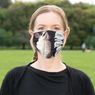 Zero Fluffs Bunny Rabbit Stoffen Mondmasker