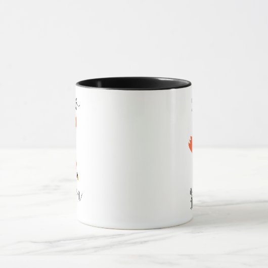 Zero Fox Donné Drôle Pun Mug (Centre)