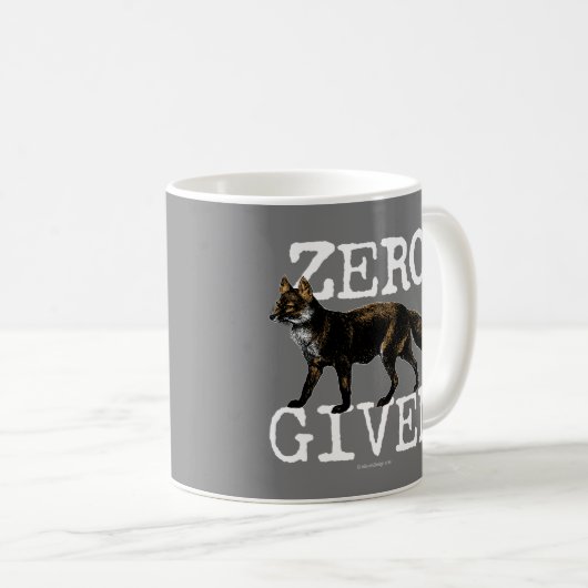 Zéro (Fox) Donné Mug De Café (Devant droit)