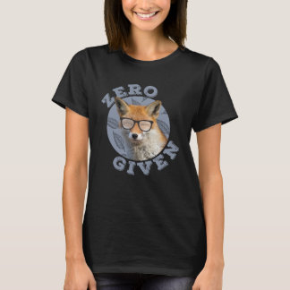 Zero Fox geeft Fox T-shirt