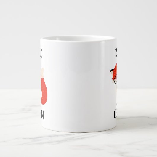 Zero Fox Given Funny Quote Coffee Mug (Devant)