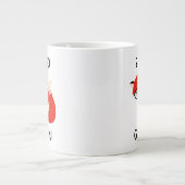 Zero Fox Given Funny Quote Coffee Mug Extra Grote Beker (Voorkant)
