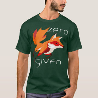 Zero Fox krijgt Funny Pun T-Shirt