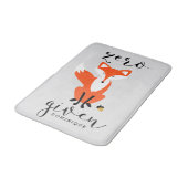 Zero Fox krijgt grappige woordspeling gepersonalis Badmat (Gekanteld)