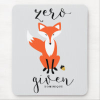 Zero Fox krijgt grappige woordspeling gepersonalis