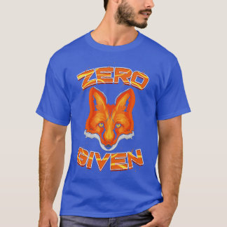 Zero Fox krijgt Sarcastic Wildlife Safari Gift T-shirt