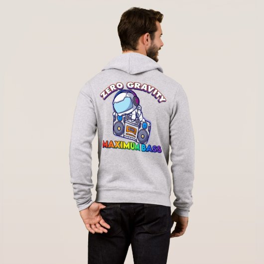 Zero Gravity Astronaut Hoodie (Achterkant volledig)